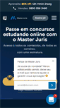 Mobile Screenshot of masterjuris.com.br